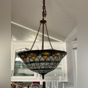 Stained Glass Pendant Light